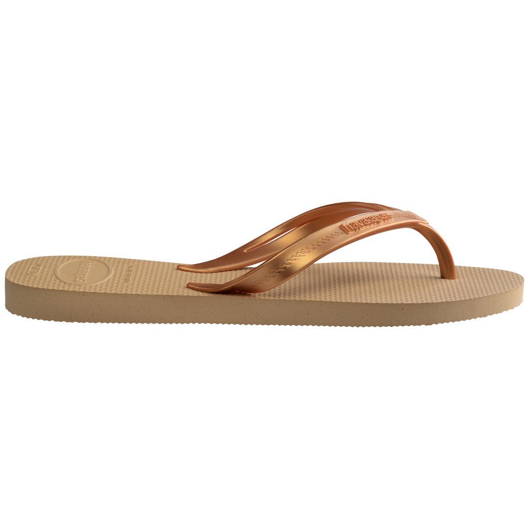 Chinelo Havaianas Elegance - Dourado