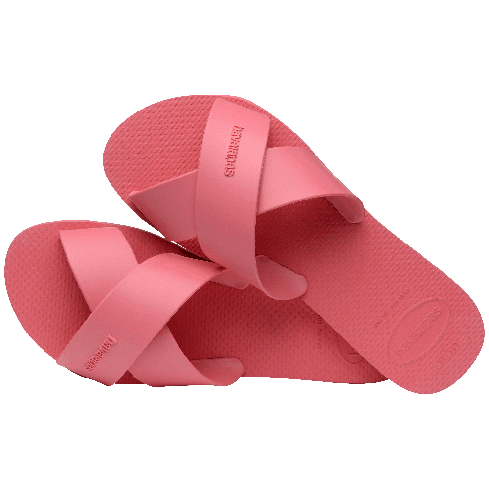 Rasteirinha Havaianas Aqua - Rosa Porcelana