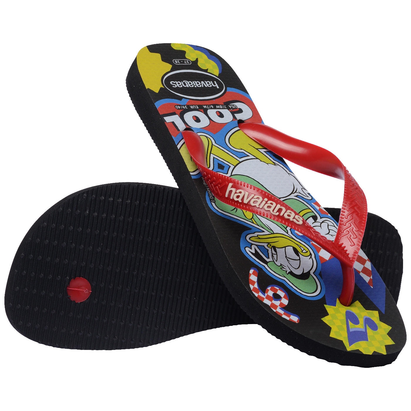 Chinelo Havaianas Top Disney Classicos Mickey & Donald