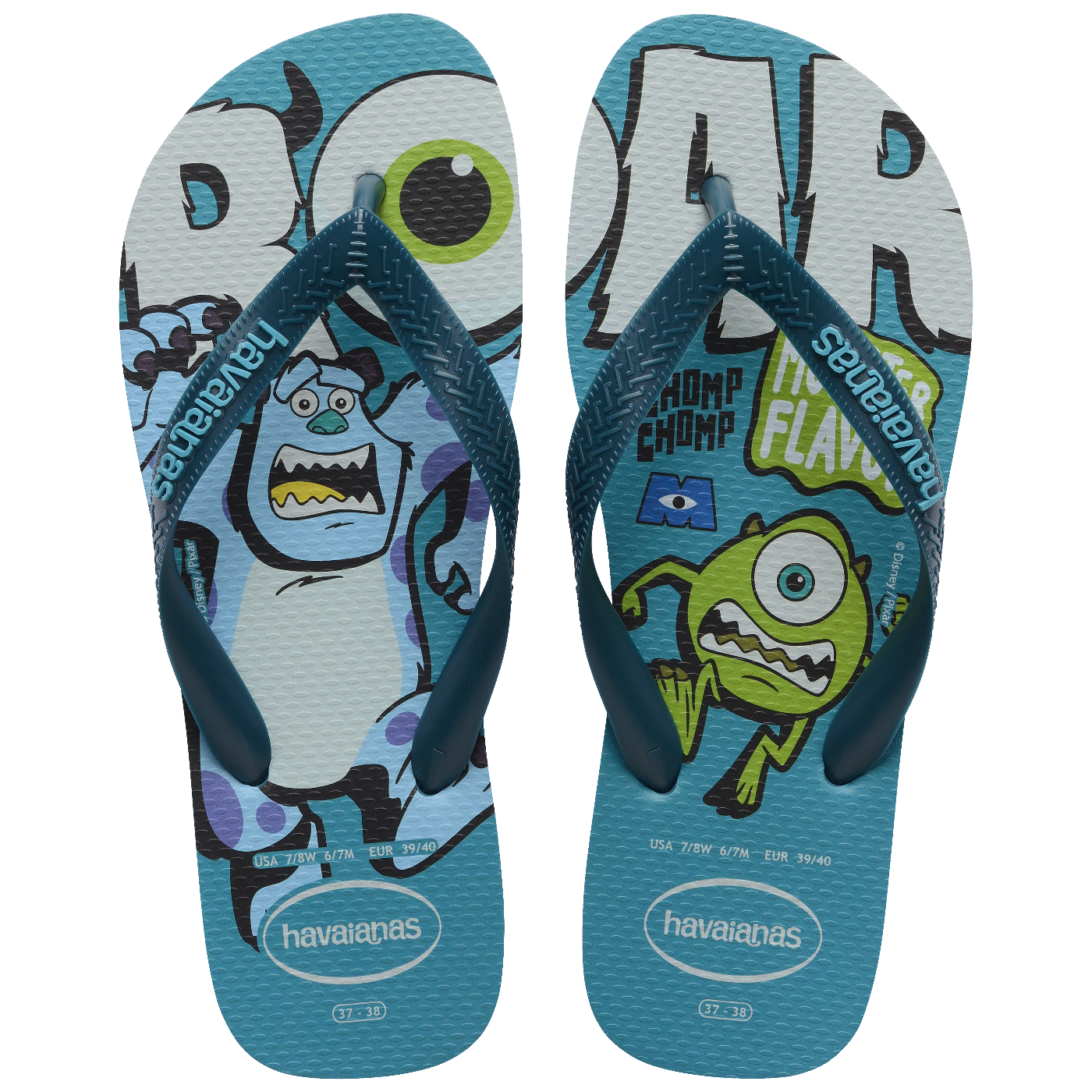 Chinelo Havaianas Top Disney Classicos Monstros S.A