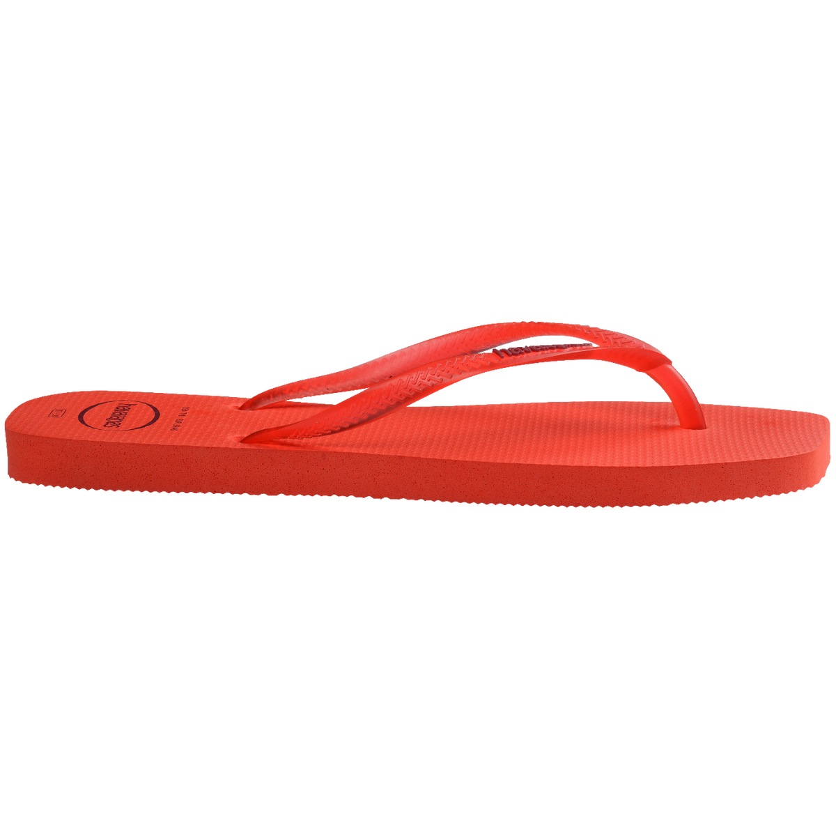 Chinelo Havaianas Slim Square Logo Pop Up