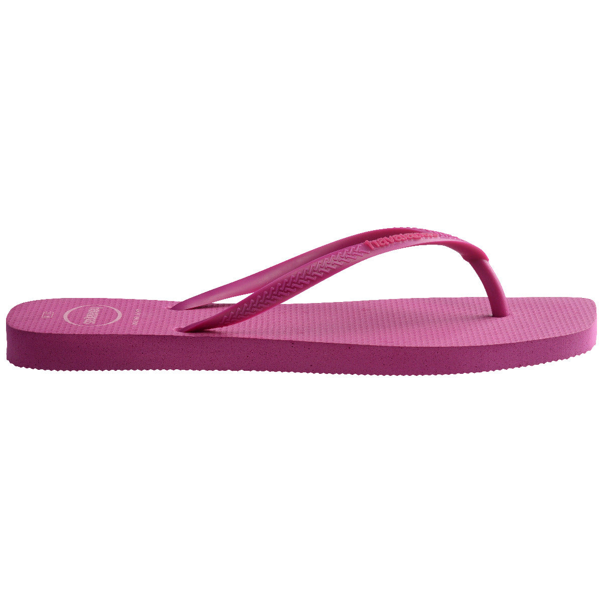 Chinelo Havaianas Slim Square Logo Pop Up