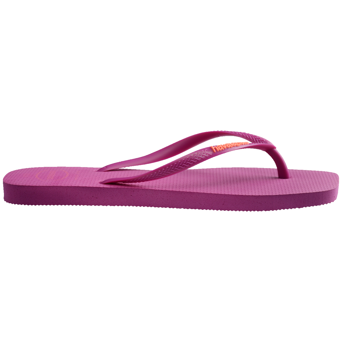 Chinelo Havaianas Slim Square Logo Pop Up