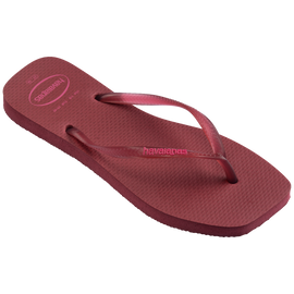 Chinelo Havaianas Slim Square Logo Pop Up