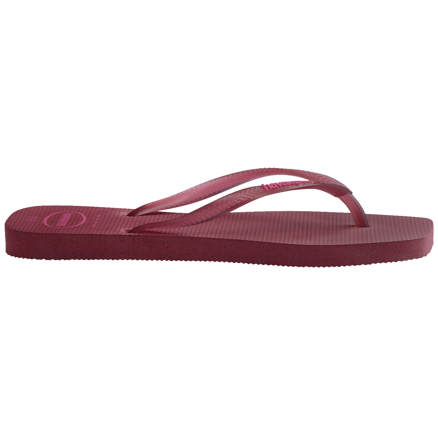 Chinelo Havaianas Slim Square Logo Pop Up