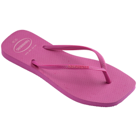 Chinelo Havaianas Slim Square Logo Pop Up
