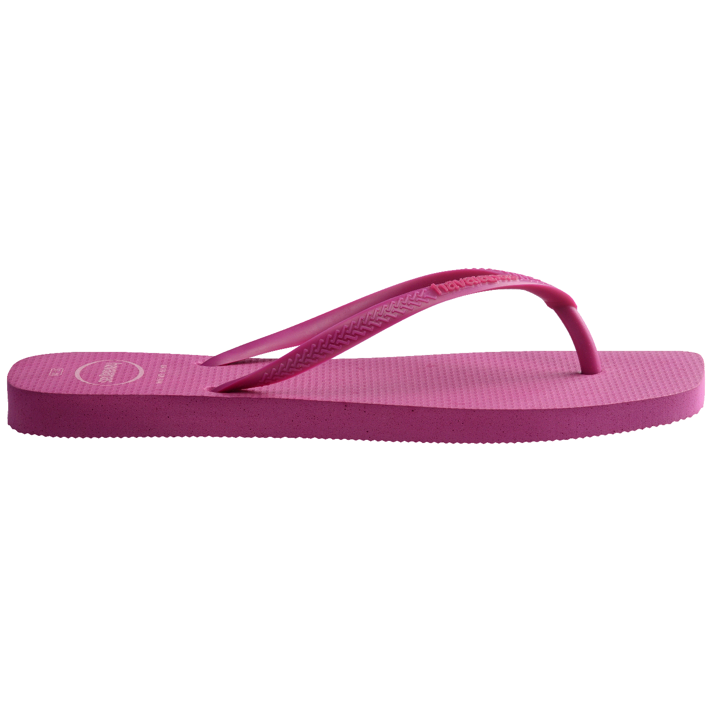 Chinelo Havaianas Slim Square Logo Pop Up