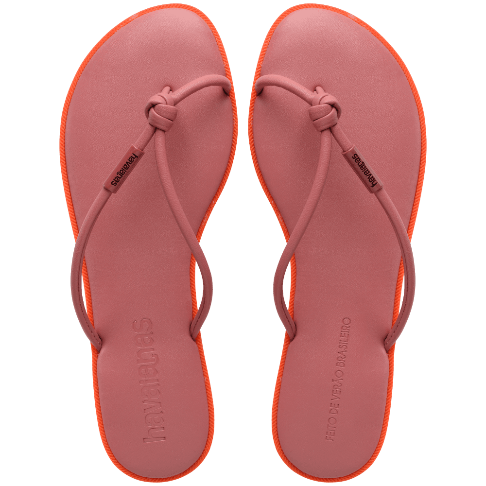 Rasteirinha Havaianas Una Caju - Rosa Peach