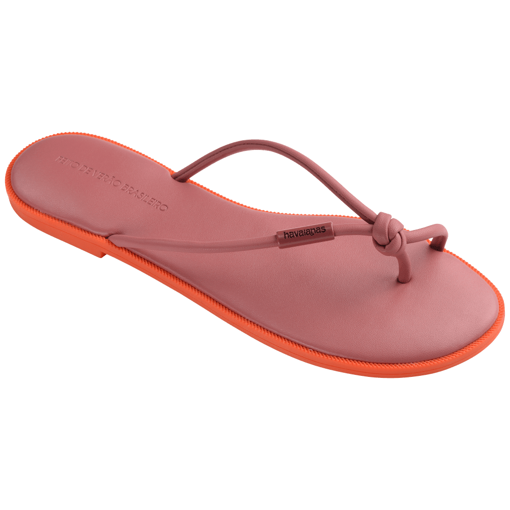 Rasteirinha Havaianas Una Caju - Rosa Peach