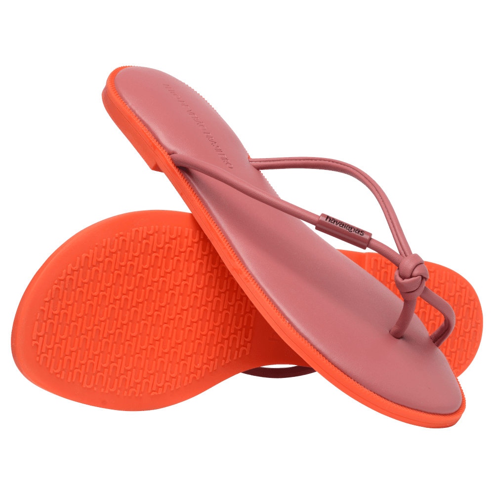 Rasteirinha Havaianas Una Caju - Rosa Peach