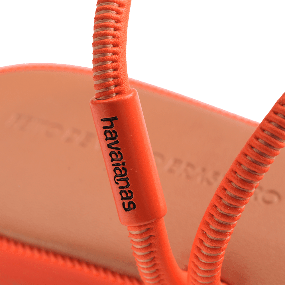 Rasteirinha Havaianas Una Pitanga - Bege Palha