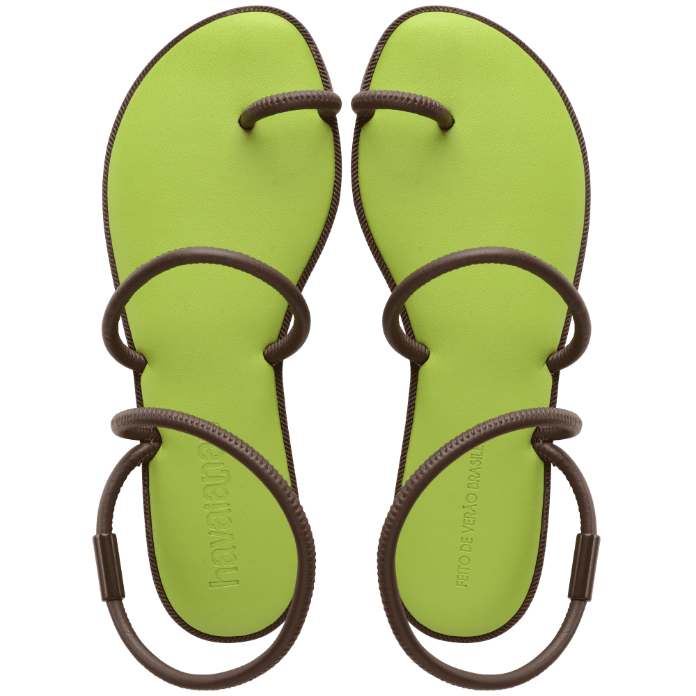 Rasteirinha Havaianas Una Pitanga - Citronela