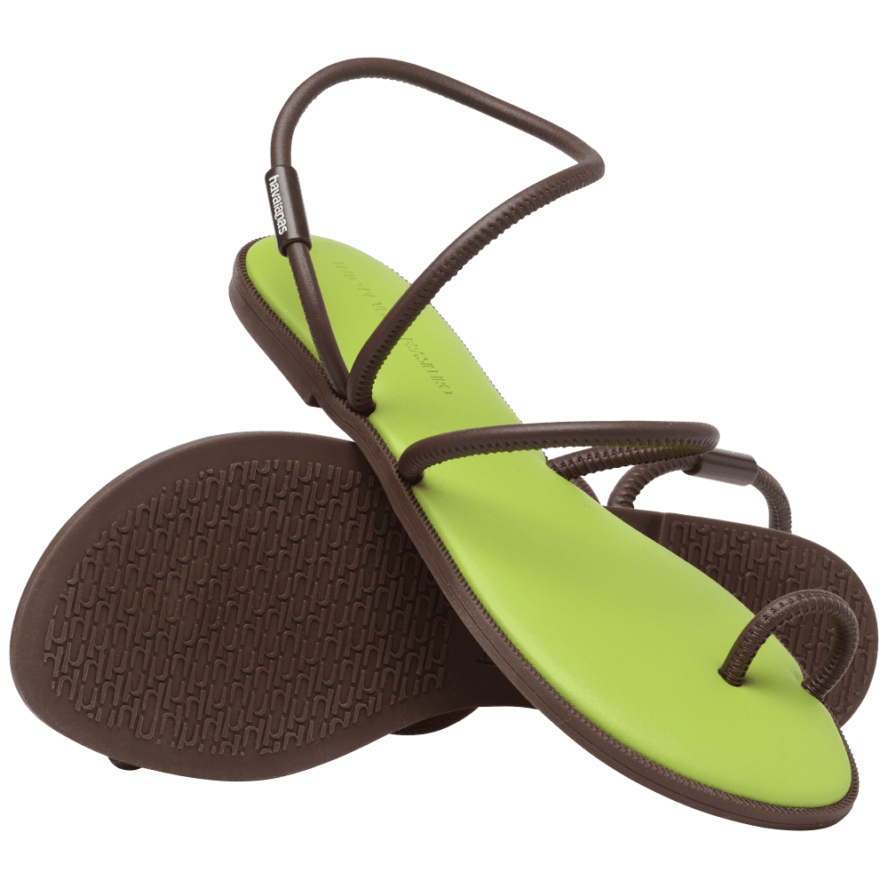 Rasteirinha Havaianas Una Pitanga - Citronela