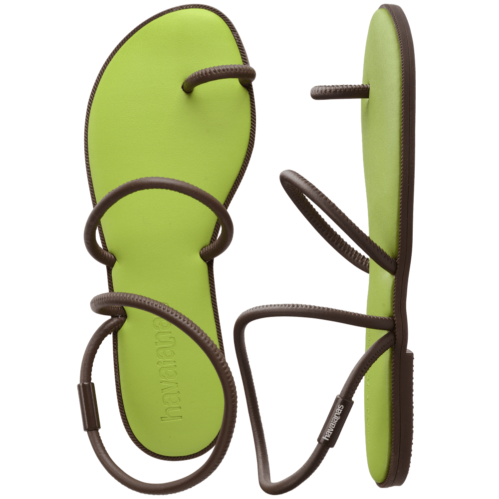 Rasteirinha Havaianas Una Pitanga - Citronela