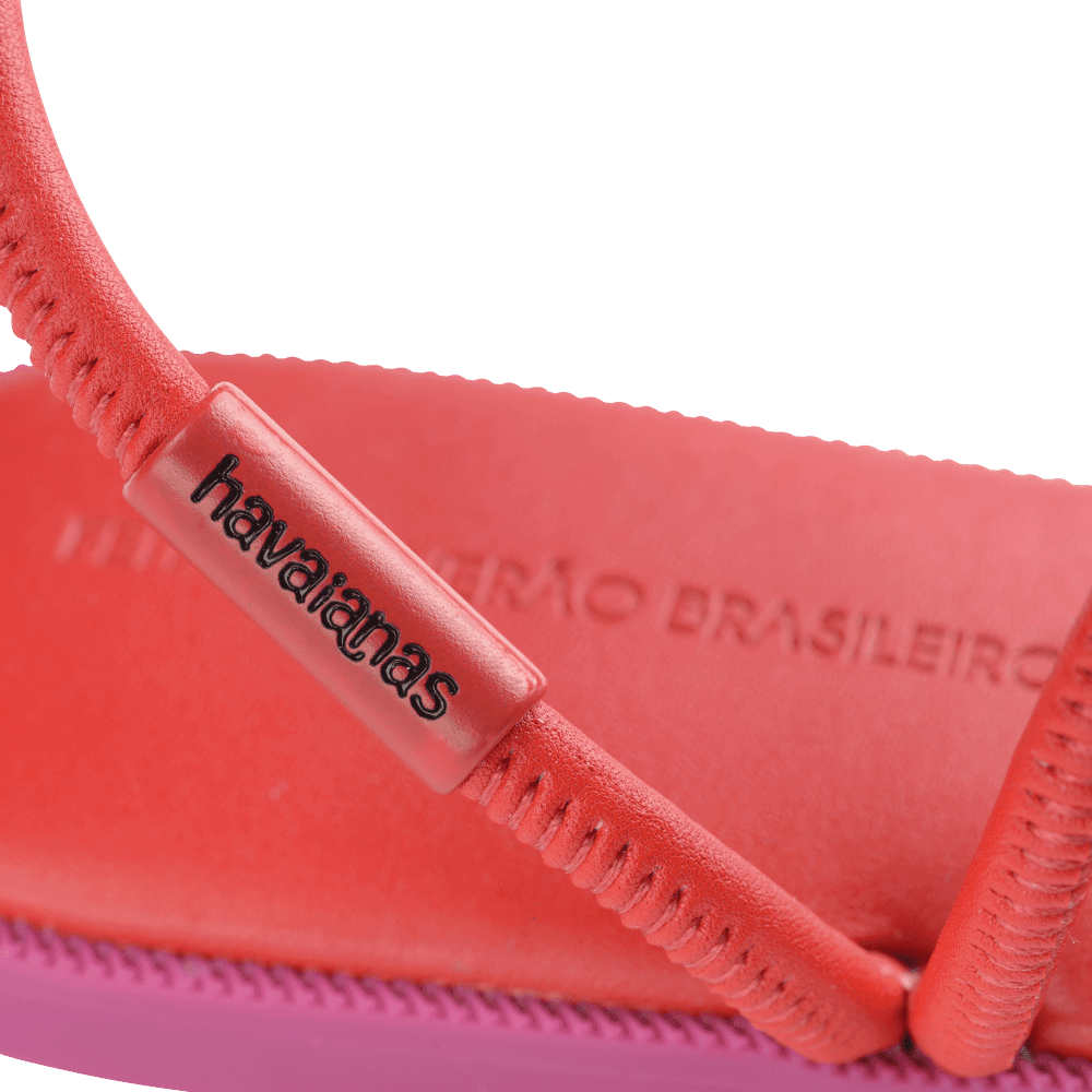 Rasteirinha Havaianas Una Pitanga - Vermelho Rubi