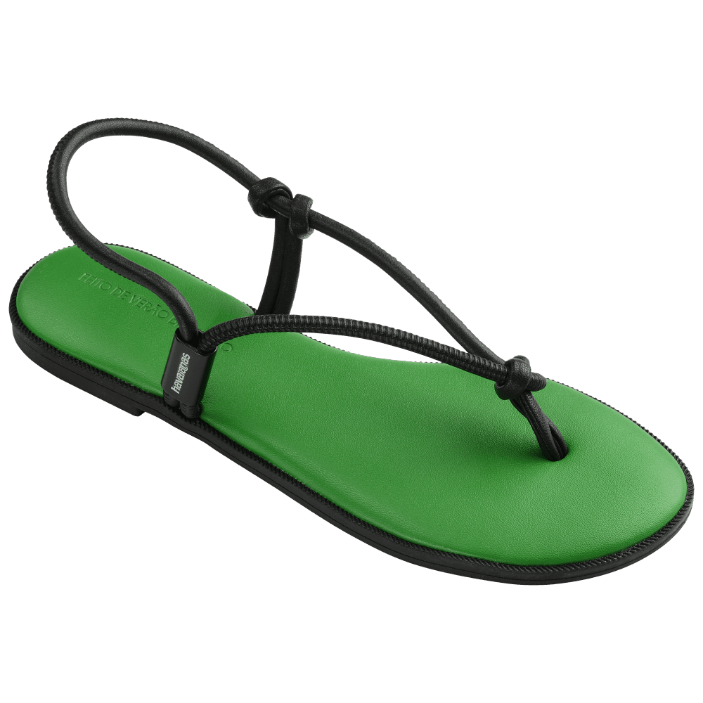 Rasteirinha Havaianas Una Açai - Verde Pátria