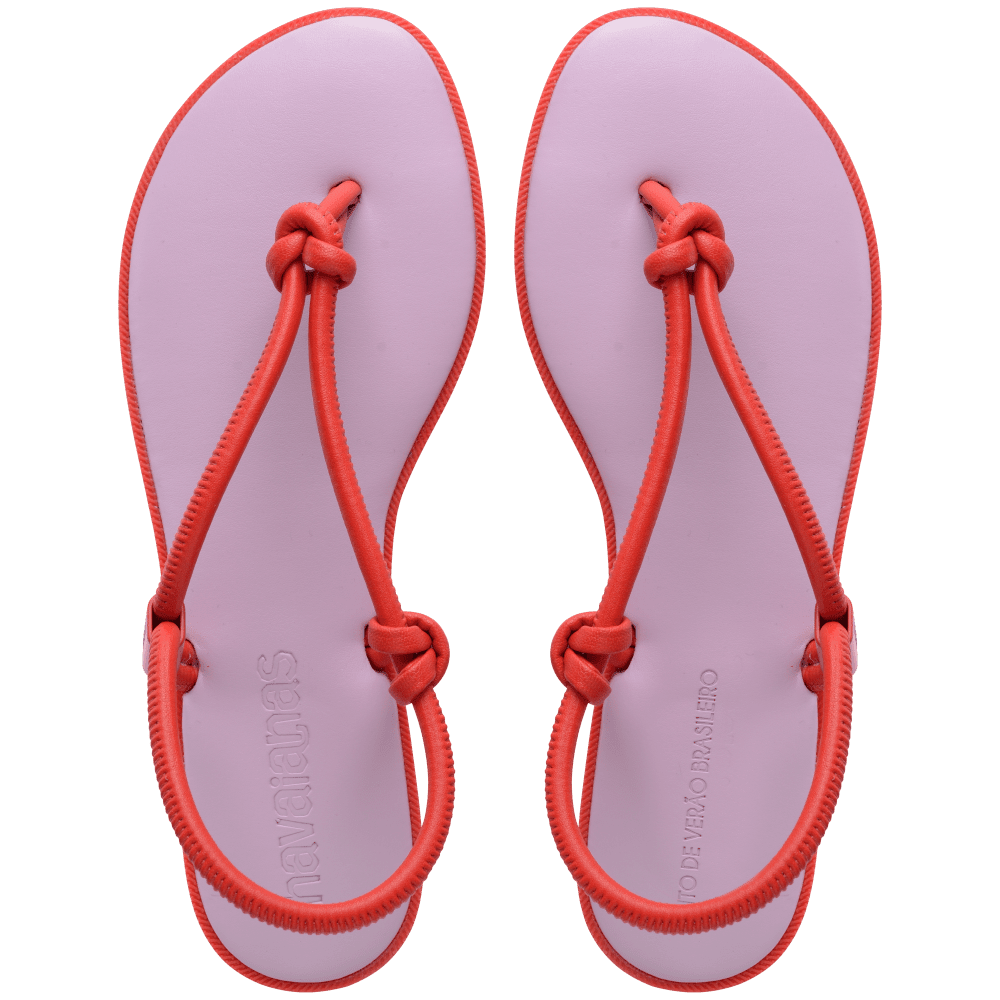 Rasteirinha Havaianas Una Açai - Lavanda Claro