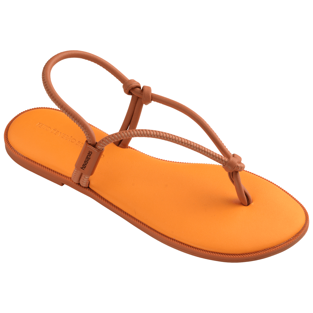 Rasteirinha Havaianas Una Açai - Laranja Cerrado