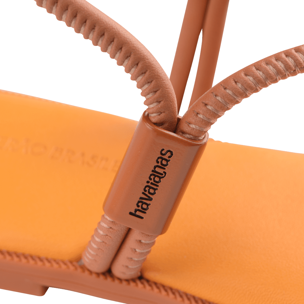 Rasteirinha Havaianas Una Açai - Laranja Cerrado