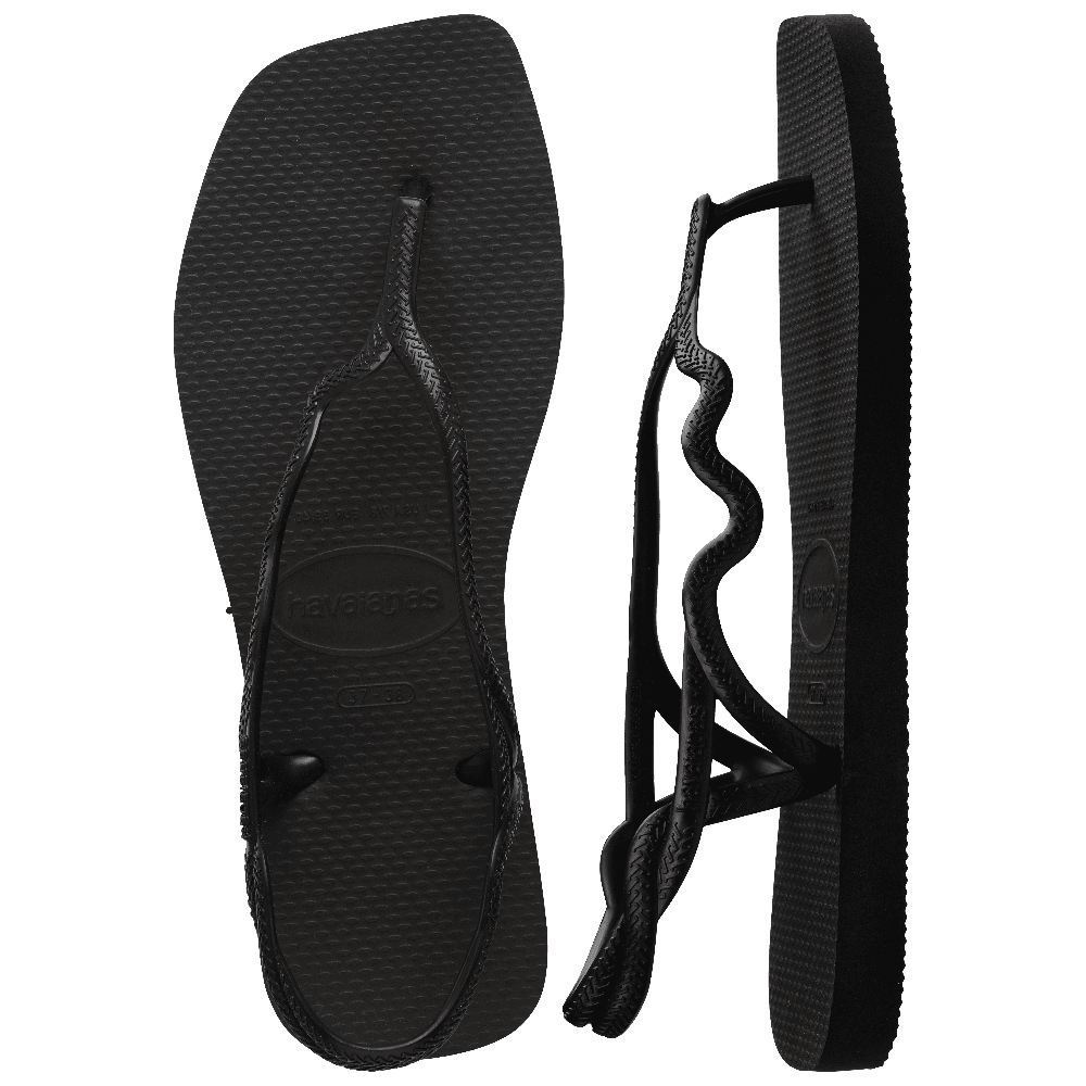 Rasteirinha Havaianas Soleil - Black