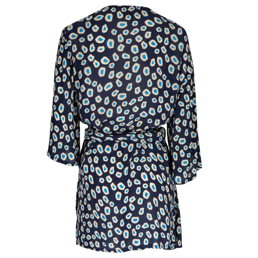 Vestido Havaianas Wrap Curto Onça - Multicolor