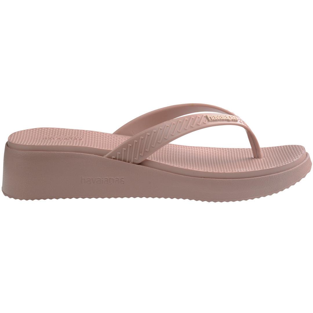 Chinelo Havaianas Plataforma High - Rosa Crocus