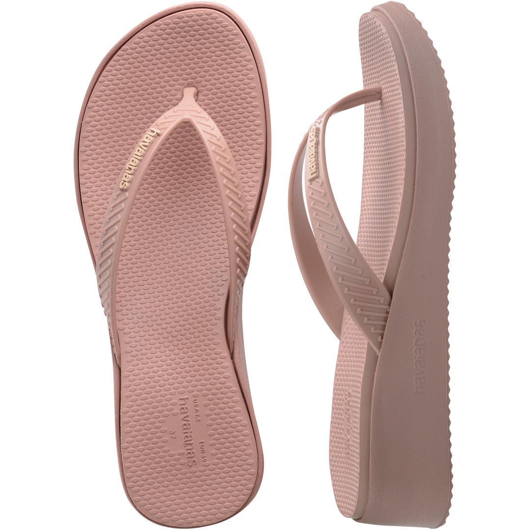 Chinelo Havaianas Plataforma High - Rosa Crocus