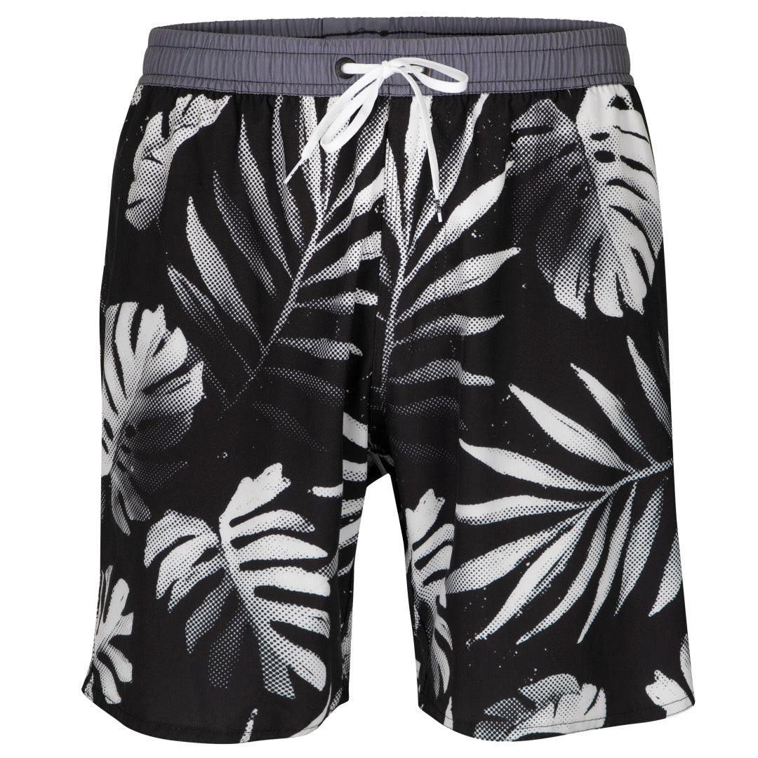 Shorts de Praia Havaianas Folhagem - Preto