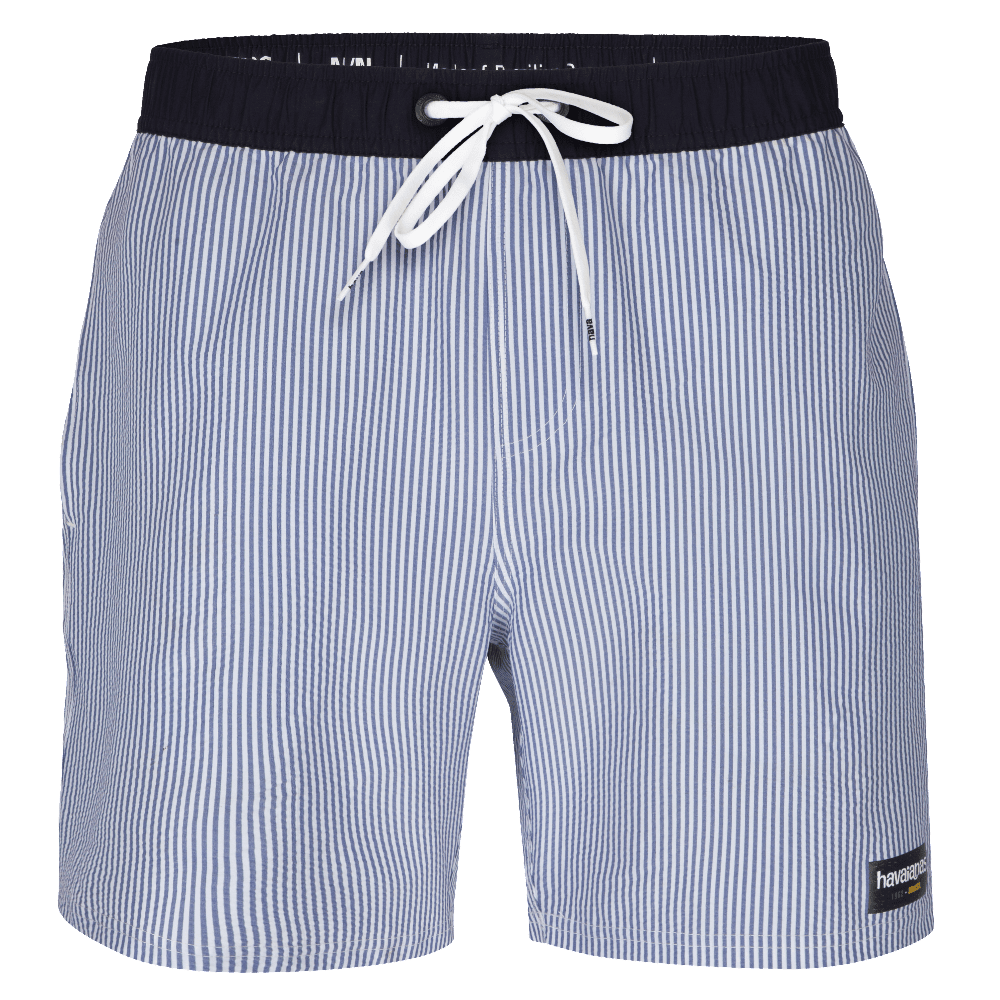 Shorts de Praia Havaianas Listrado - Azul