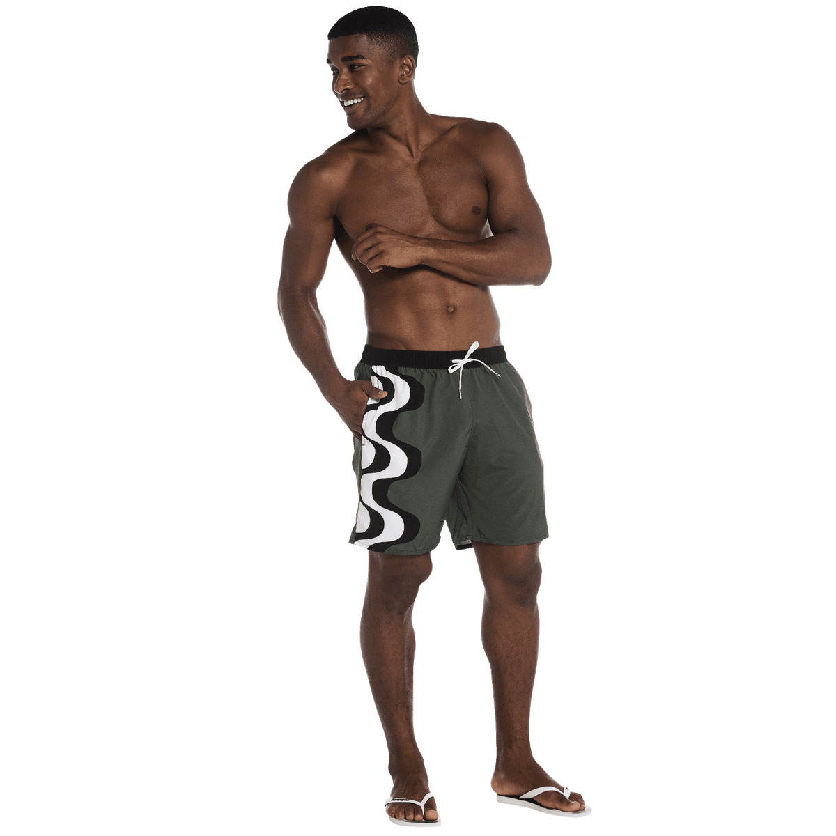 Shorts de Praia Havaianas Copacabana - Verde Militar