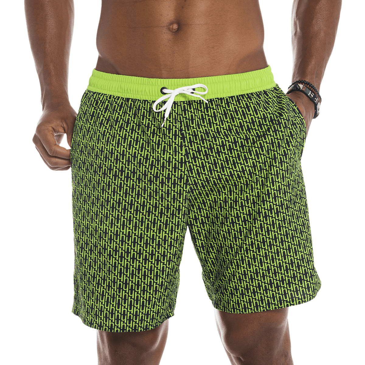 Shorts de Praia Havaianas Logomania - Verde