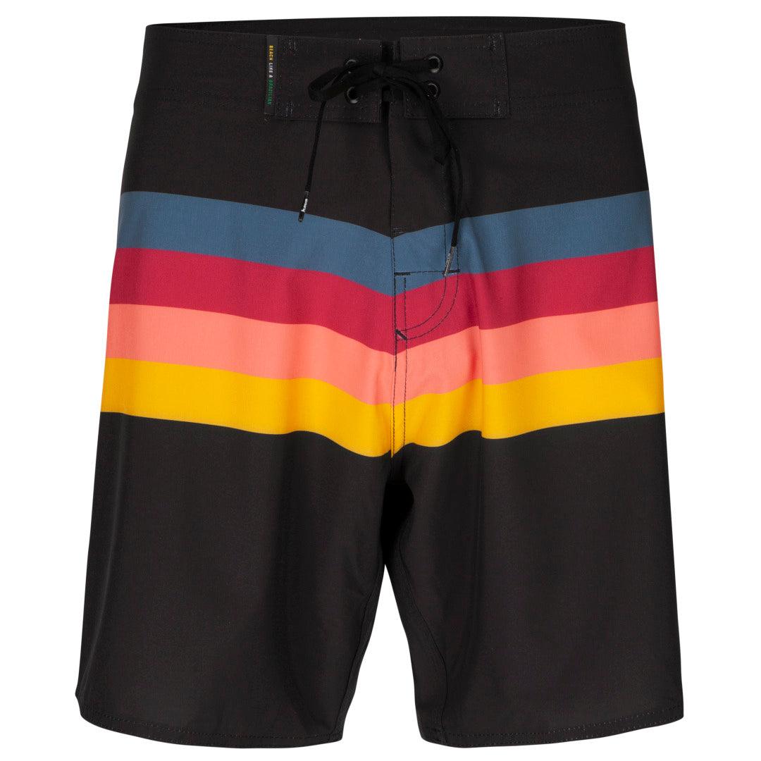 Shorts de Praia Havaianas Listrado Fixo - Multicolor
