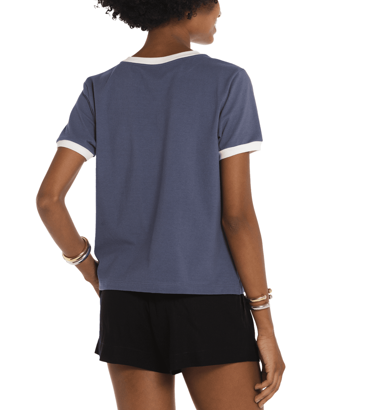 Camiseta Feminina Havaianas Leblon - Azul Marinho