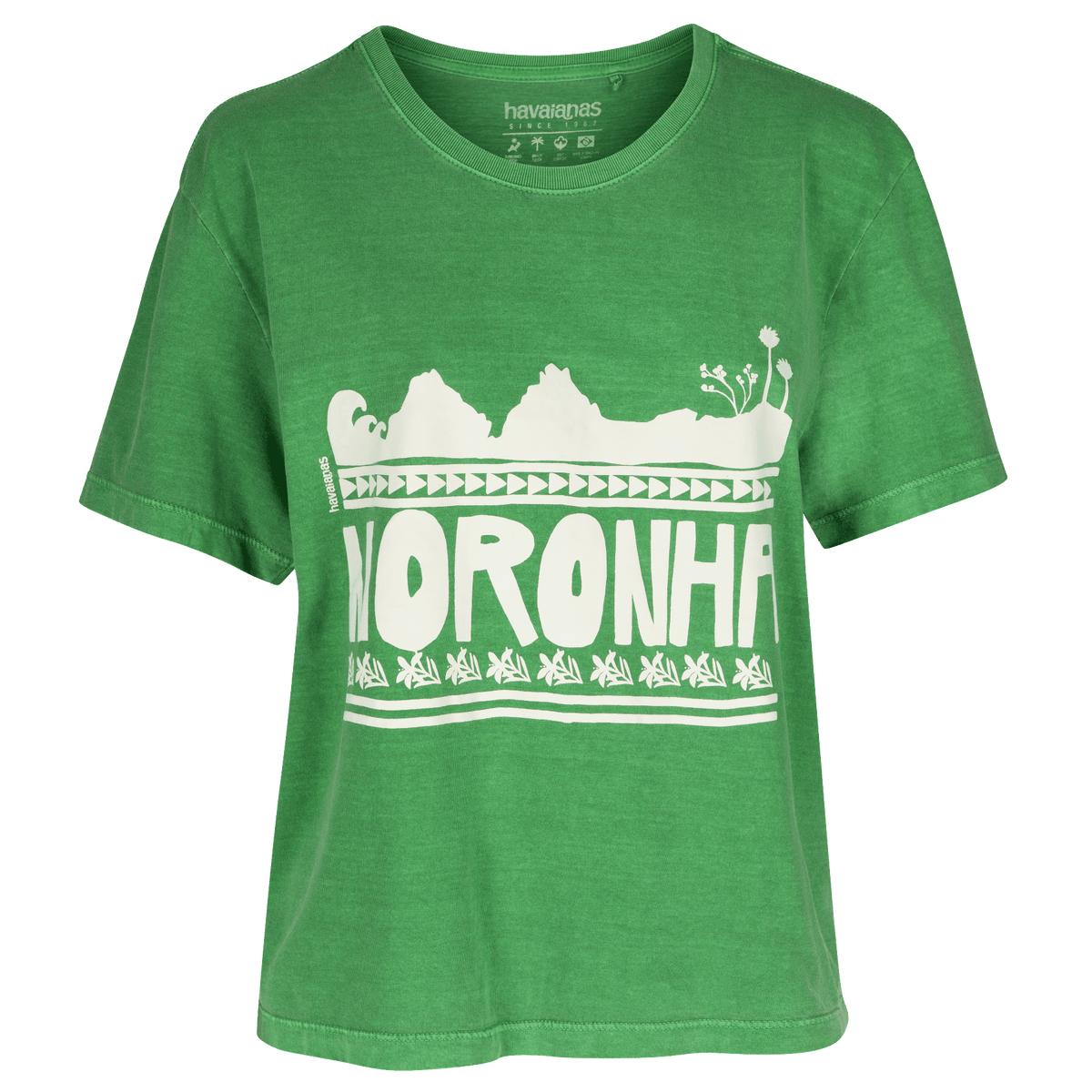 Camiseta Feminina Havaianas Noronha - Verde
