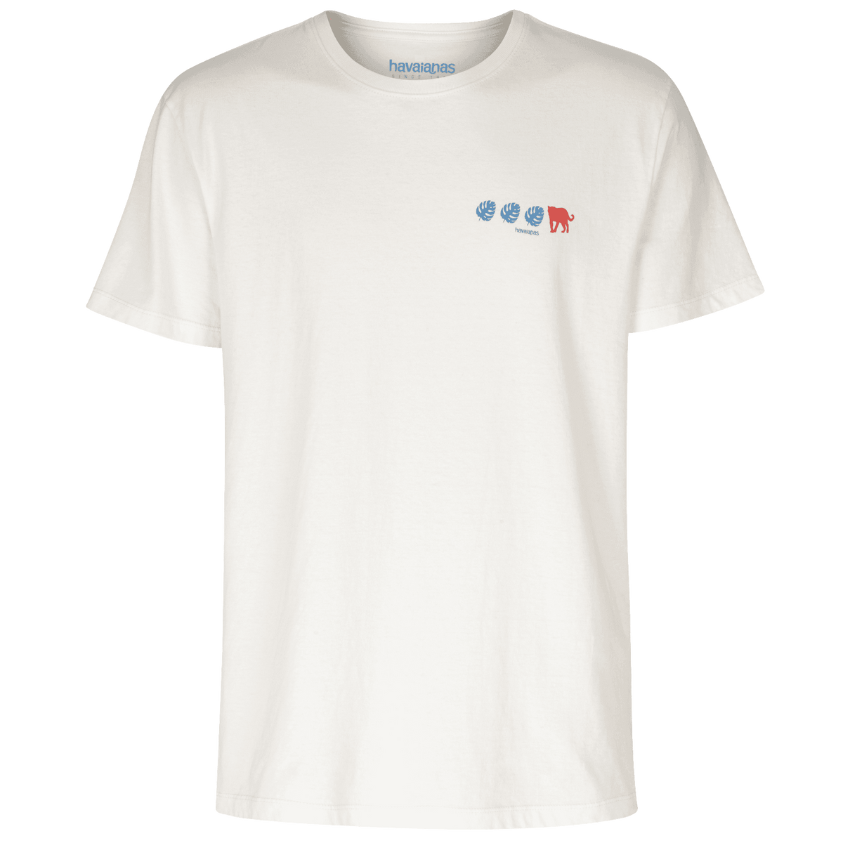 Camiseta Masculina Havaianas Biomas - Off White