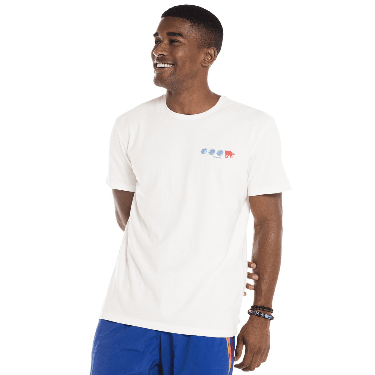Camiseta Masculina Havaianas Biomas - Off White