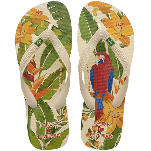 Chinelo Havaianas Farm Ararinhas