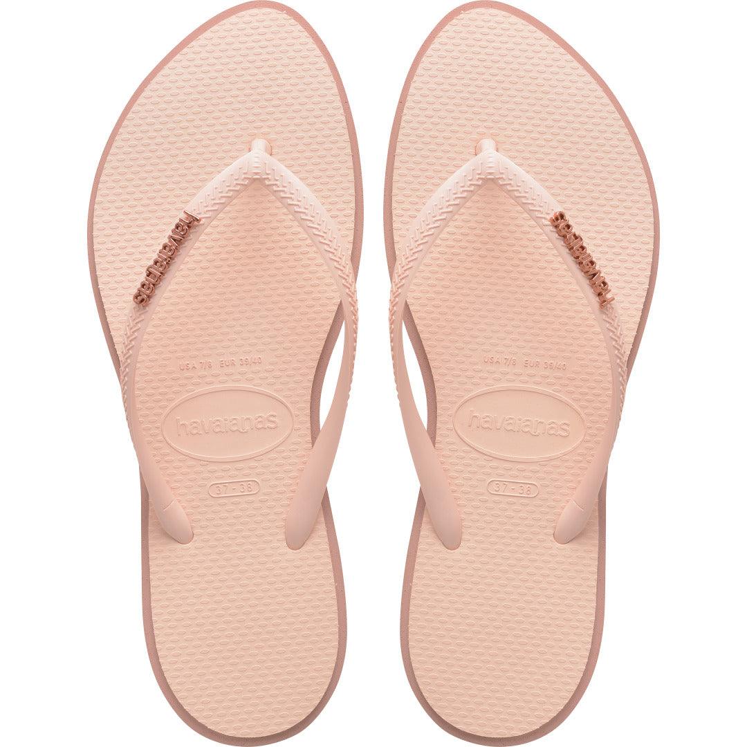 Chinelo Havaianas Slim Point - Rosa Crocus