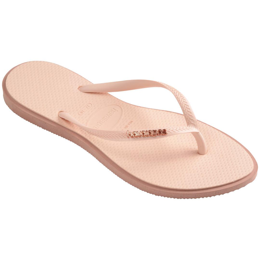 Chinelo Havaianas Slim Point - Rosa Crocus
