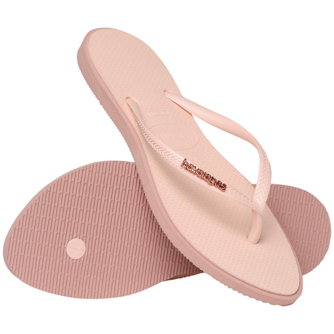 Chinelo Havaianas Slim Point - Rosa Crocus