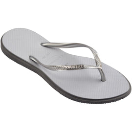 Chinelo Havaianas Slim Point - Cinza Aço