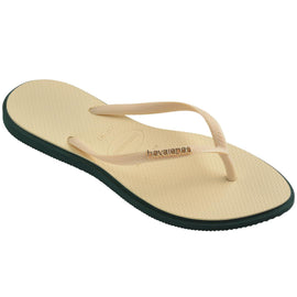 Chinelo Havaianas Slim Point - Verde Pantanal