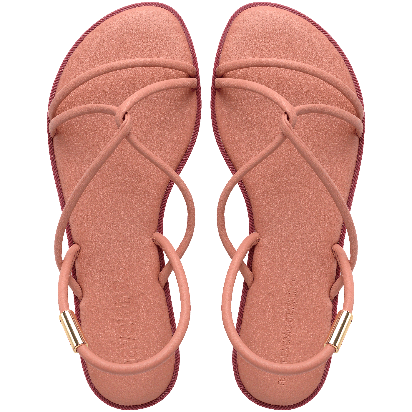 Rasteirinha Havaianas Una Manga - Rosa Clay