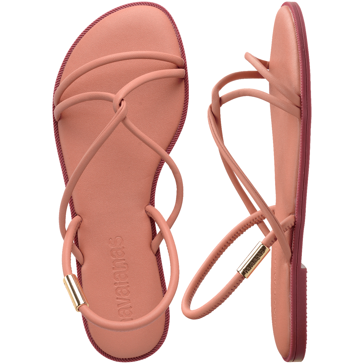 Rasteirinha Havaianas Una Manga - Rosa Clay