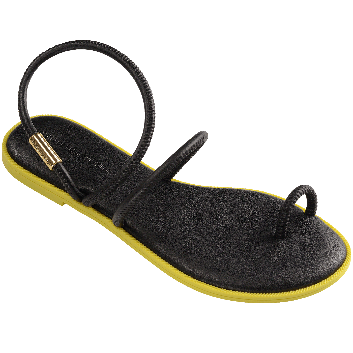 Rasteirinha Havaianas Una Pitanga - Preto