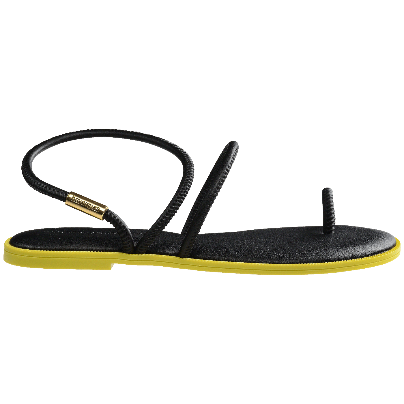 Rasteirinha Havaianas Una Pitanga - Preto