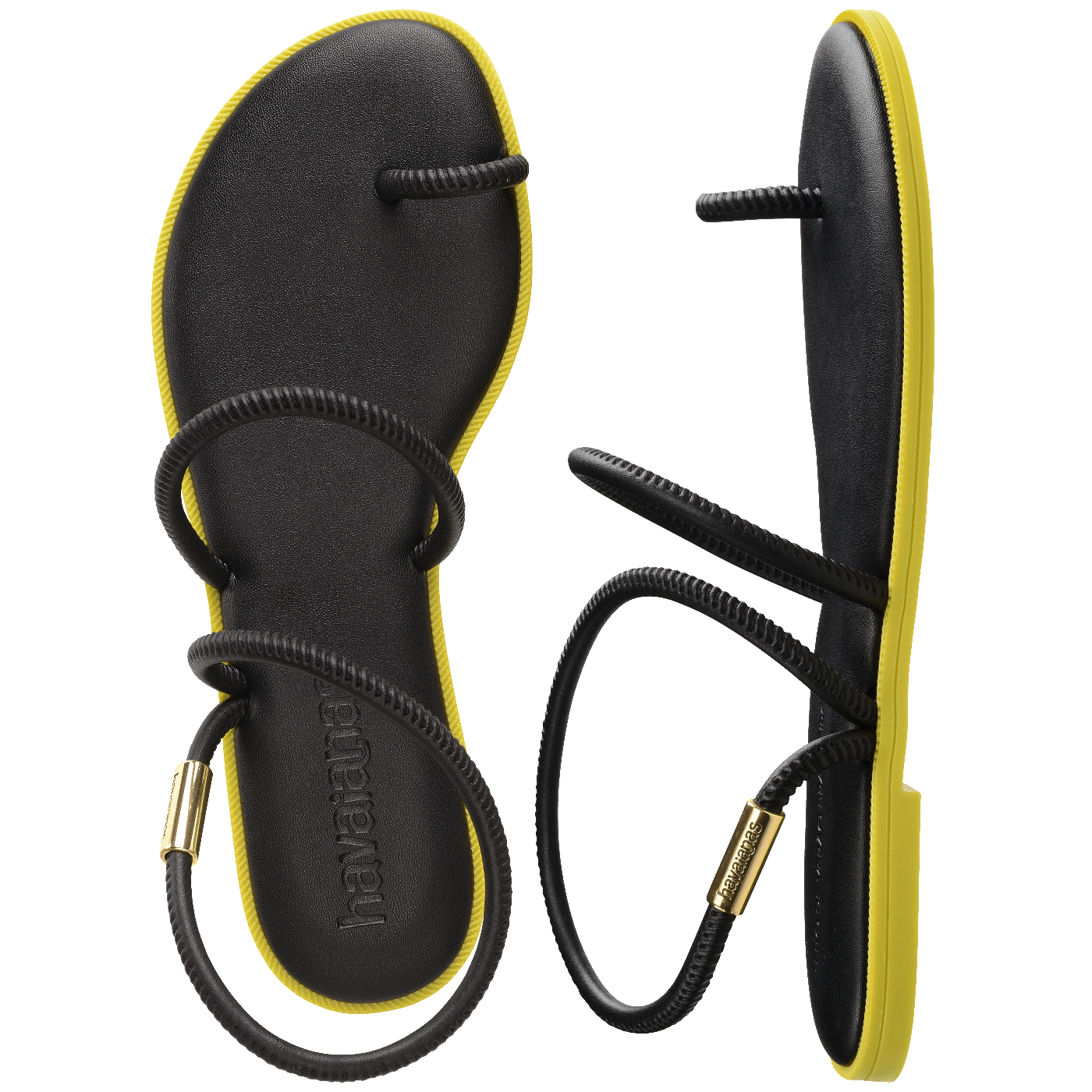 Rasteirinha Havaianas Una Pitanga - Preto