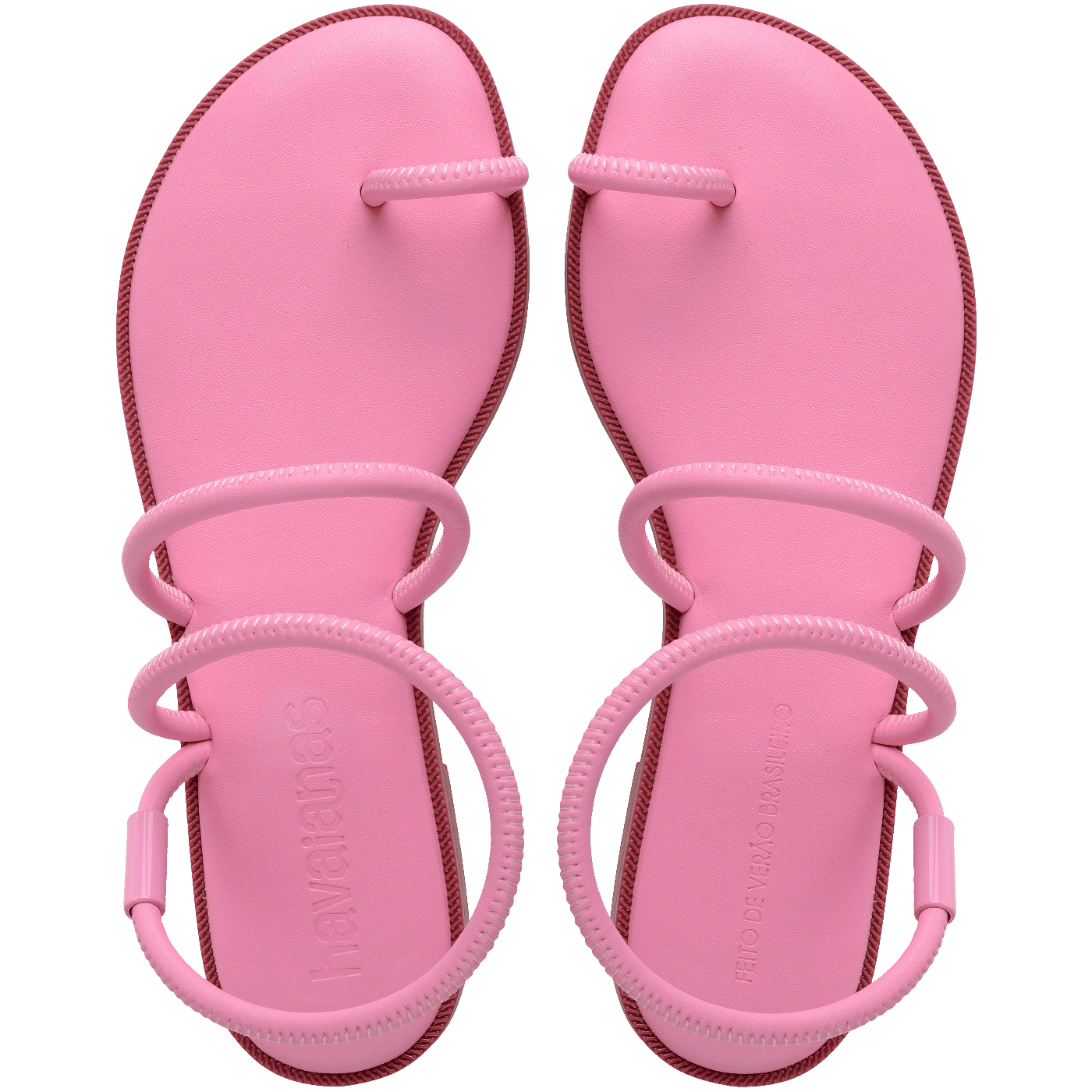 Rasteirinha Havaianas Una Pitanga - Rosa Glow