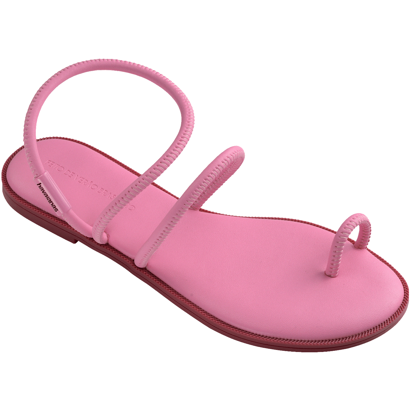Rasteirinha Havaianas Una Pitanga - Rosa Glow
