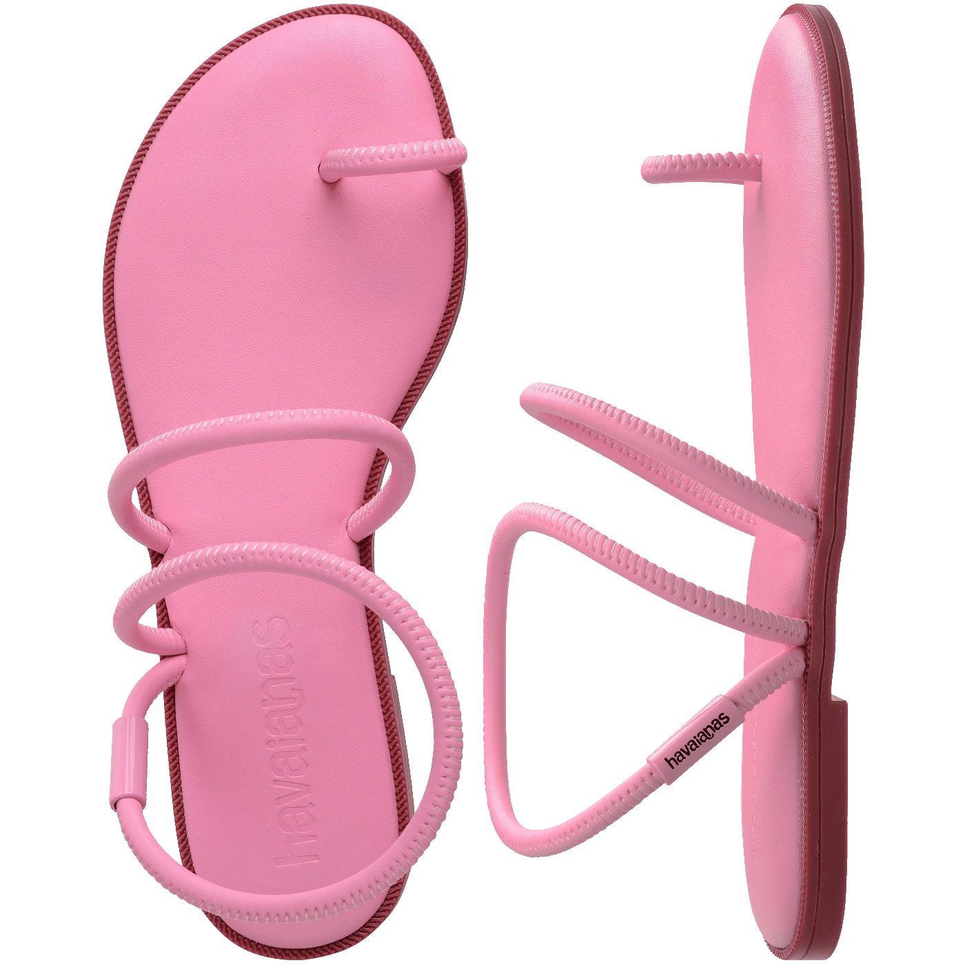 Rasteirinha Havaianas Una Pitanga - Rosa Glow